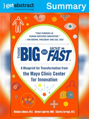 cover image of Think Big, Start Small, Move Fast (Summary)
